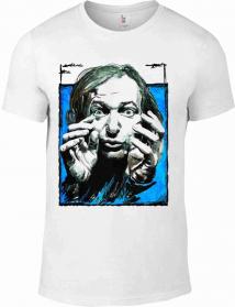 MAGLIETTA UOMO/DONNA BIANCA: ROCK