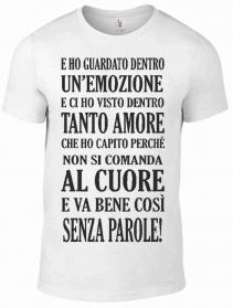 MAGLIETTA DA UOMO 100% COTONE BIANC