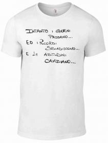 MAGLIETTA DA UOMO 100% COTONE BIANC