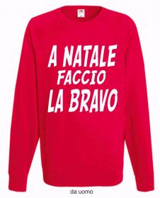 FELPA ROSSA FRUIT OF THE LOOM PER I