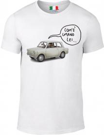 MAGLIETTA DA UOMO 100% COTONE BIANC