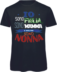 MAGLIETTA NERA DA DONNA CON STAMPA