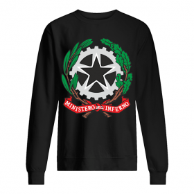 Felpa paricollo unisex con stampa:
