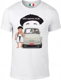MAGLIETTA DA UOMO 100% COTONE BIANC