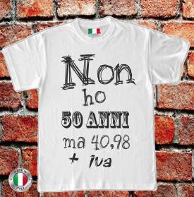 MAGLIETTA IN 100% COTONE UOMO/DONNA