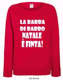 FELPA ROSSA FRUIT OF THE LOOM PER I