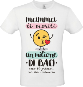 REGALA UNA MAGLIETTA PER LA FESTA