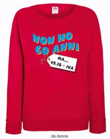 FELPA ROSSA FRUIT OF THE LOOM: NON