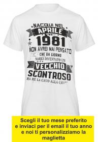 MAGLIETTA UOMO/DONNA PER COMPLEANN