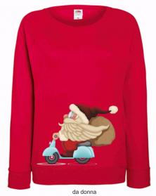 FELPA ROSSA UOMO_DONNA  FRUIT OF TH