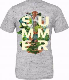 T-shirt unisex Poly-Cotton EFFETTO