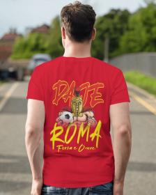 Maglietta Rossa Unisex con Stampa d