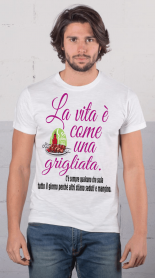 MAGLIETTA MADE IN ITALY FIAMMATO: