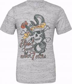 T-shirt unisex Poly-Cotton EFFETTO