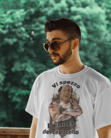 Maglietta bianca  per adulti unisex