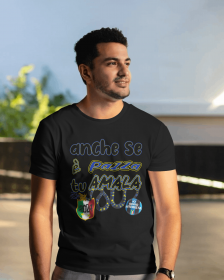 Maglietta di Colore Nero a Manica C