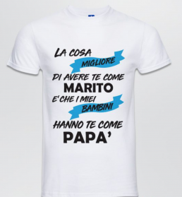 MAGLIETTA  IDEA REGALO PER LA FESTA