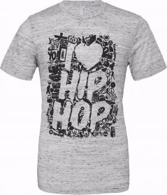 T-shirt unisex Poly-Cotton EFFETTO