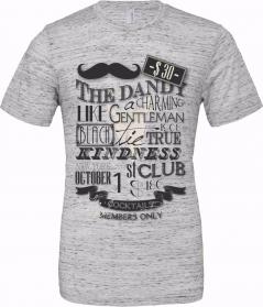 T-shirt unisex Poly-Cotton EFFETTO