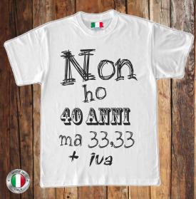 MAGLIETTA IN 100% COTONE UOMO/DONNA