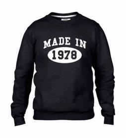 FELPA FASHION GIROCOLLO CON STAMPA: