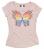 MAGLIETTA DA DONNA  MADE IN ITALY  TESSUTO FIAMMATO COLORATO: FARFALLA