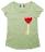 MAGLIETTA DA DONNA  MADE IN ITALY  TESSUTO FIAMMATO COLORATO: cuore chiave