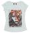 MAGLIETTA DA DONNA  MADE IN ITALY  TESSUTO FIAMMATO COLORATO: DONNA TIGRE