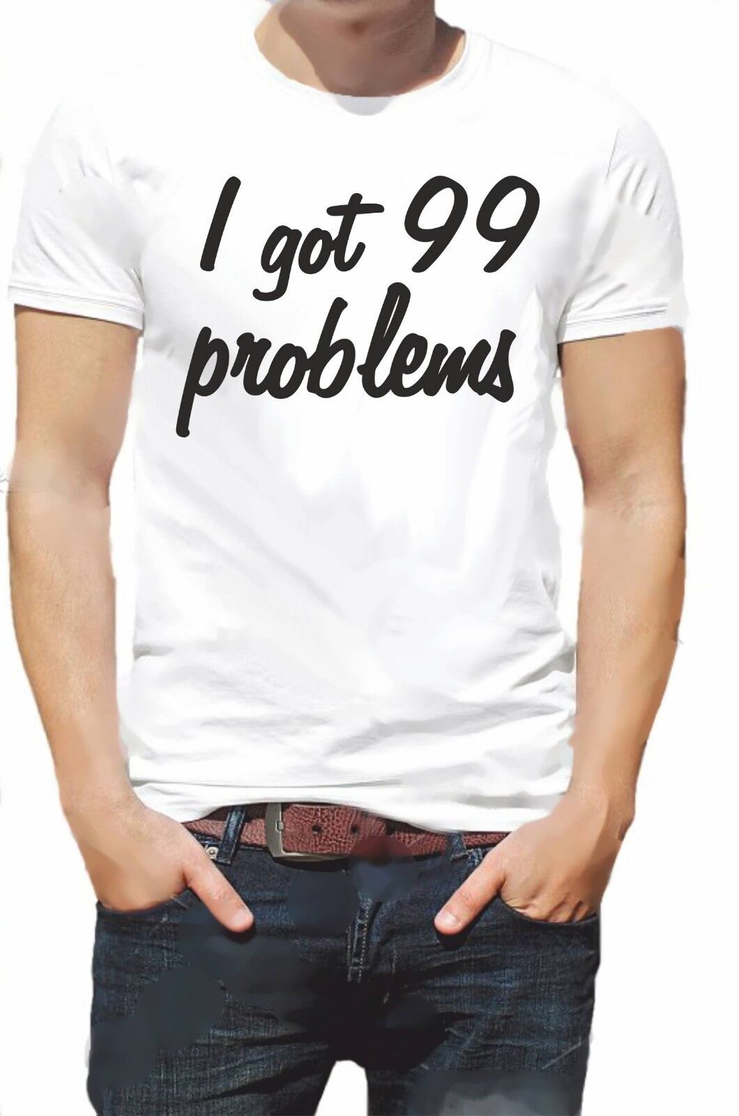 MAGLIETTA BIANCA ORIGINAL FAKE CON STAMPA 99