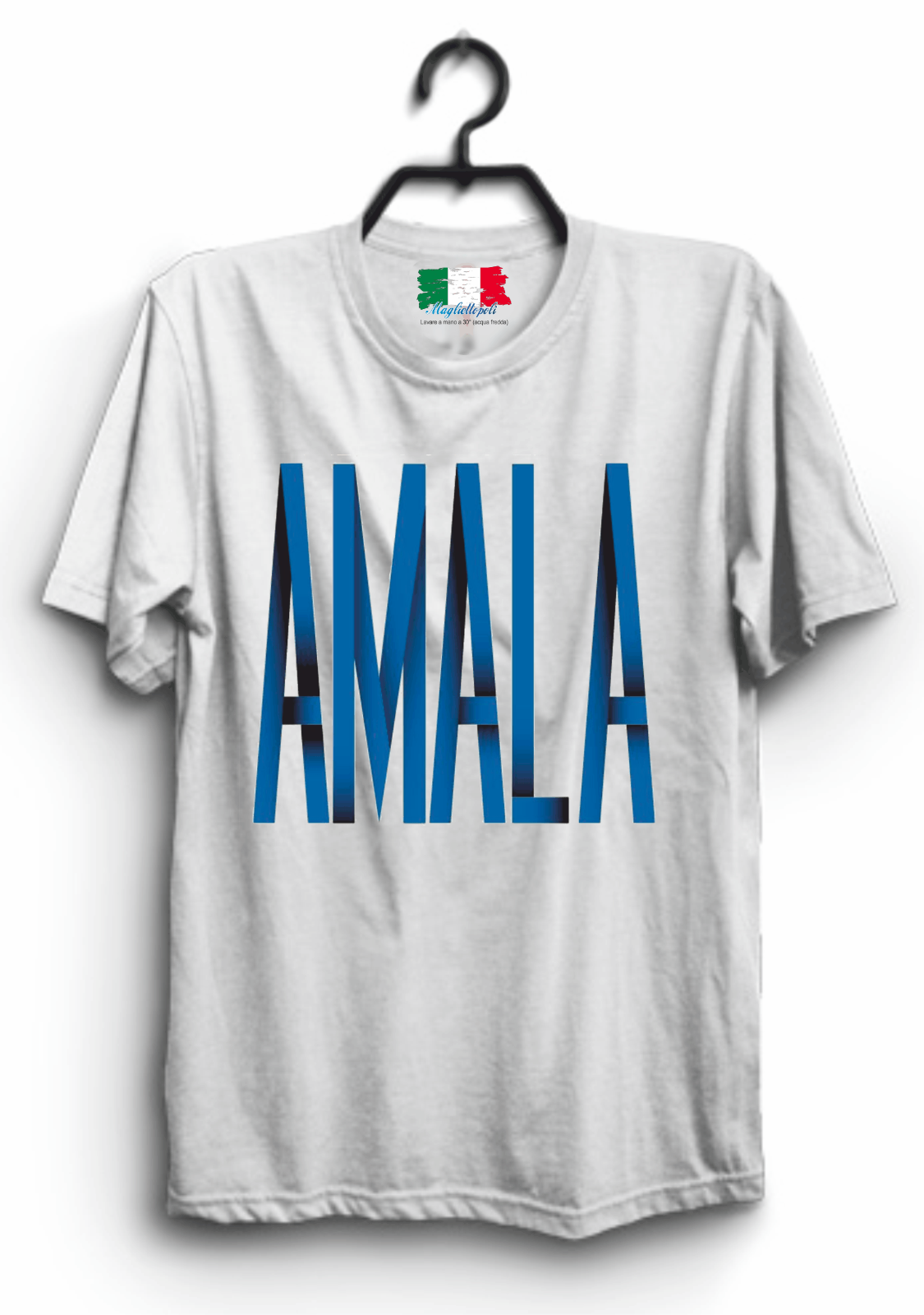 MAGLIETTA UOMO/DONNA MADE IN ITALY PER IL TIFOSO DI CALCIO: AMALA