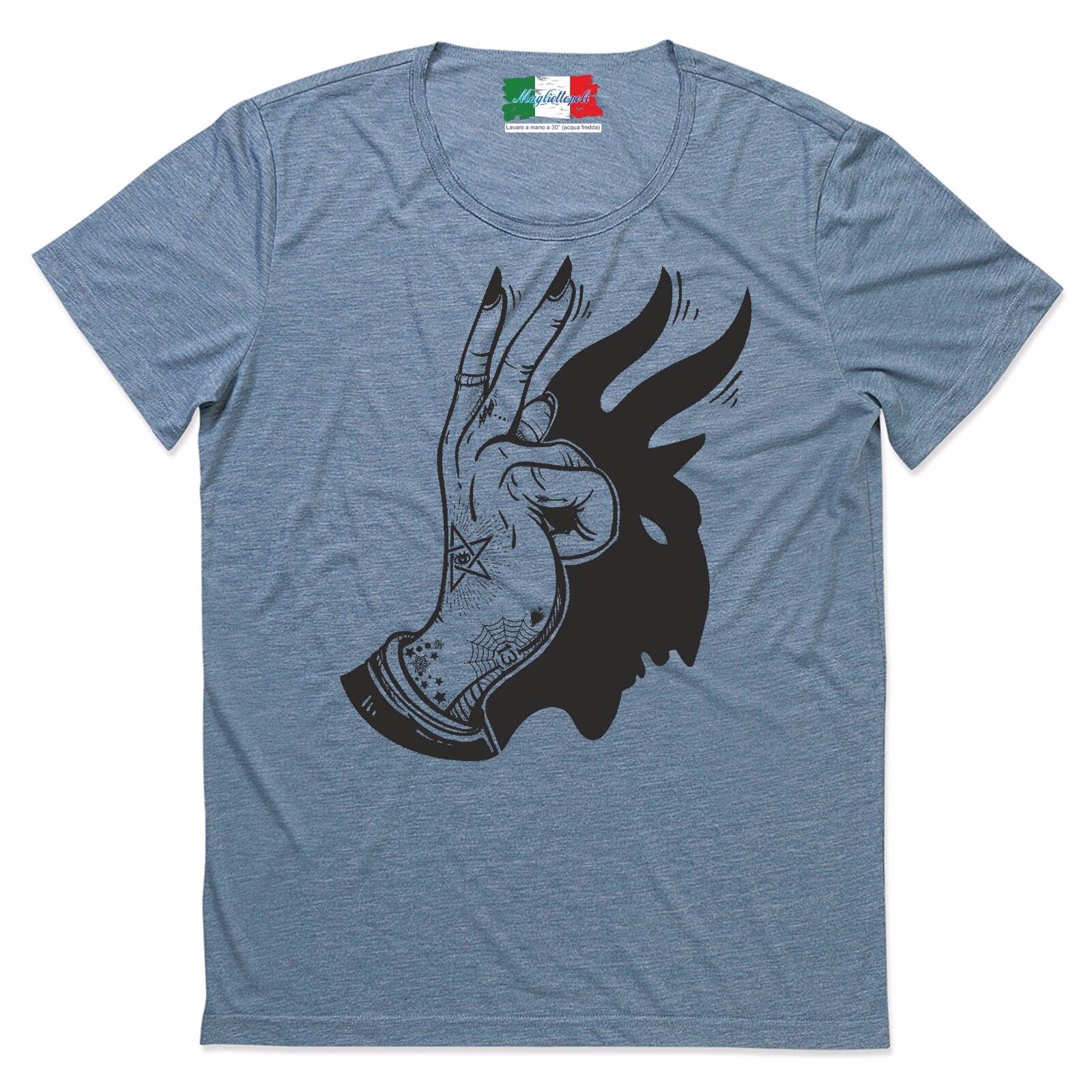 MAGLIETTA VINTAGE STAMPA: MANI