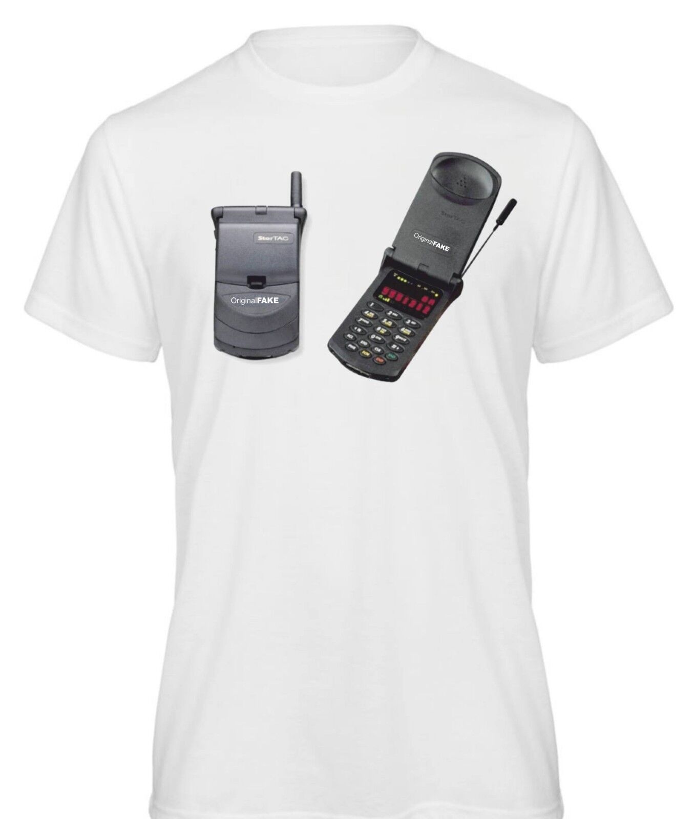 MAGLIETTA UOMO/DONNA MADE IN ITALY STAMPA: 2 PHONE