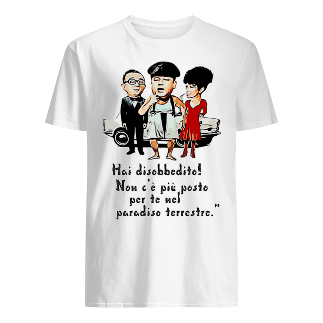 Maglietta bianca  per adulti unisex Puglia trash: ufficio sinistri3