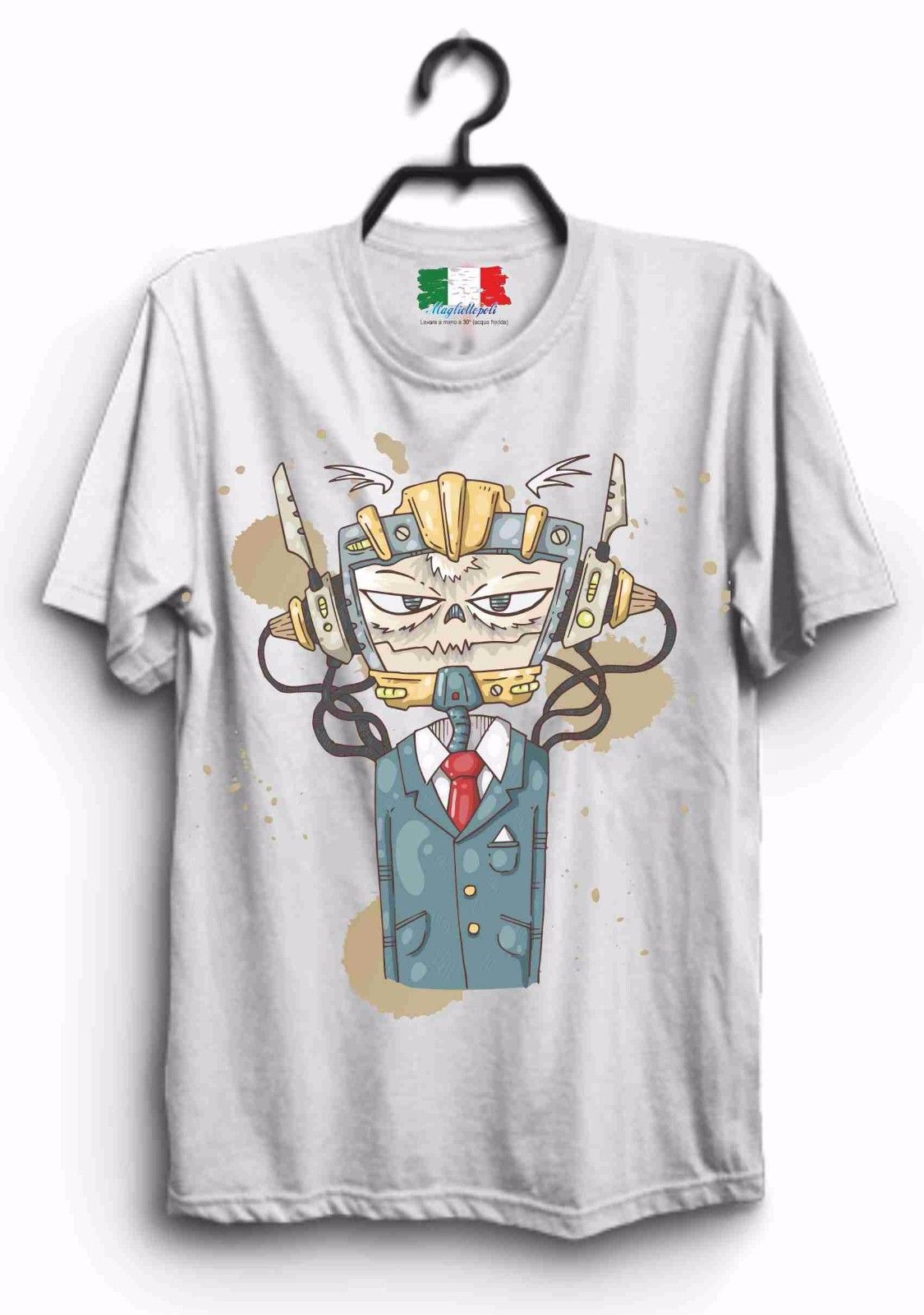 MAGLIETTA IN 100% COTONE UOMO/DONNA NERD: STRANO123