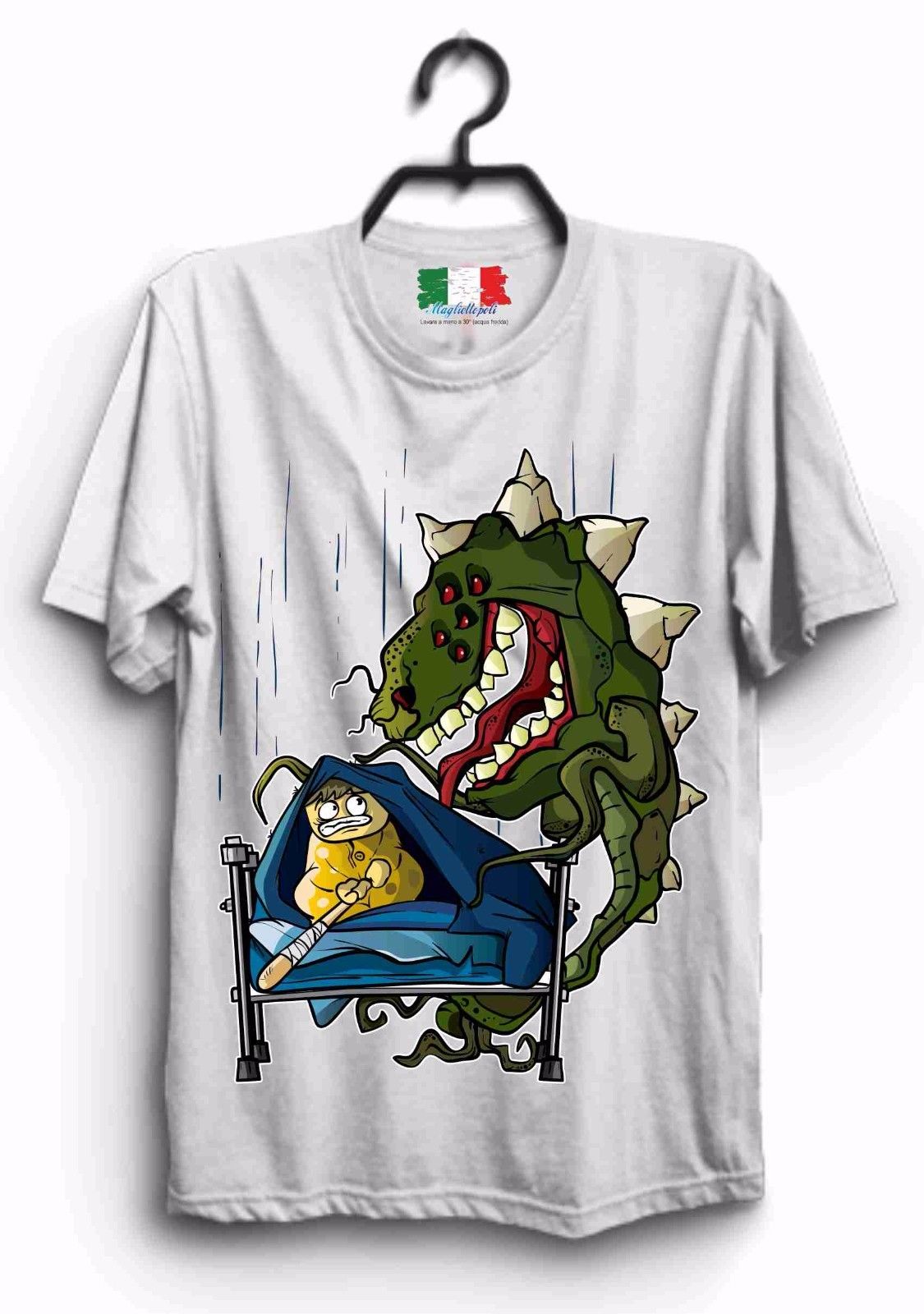 MAGLIETTA IN 100% COTONE UOMO/DONNA NERD: PAURA