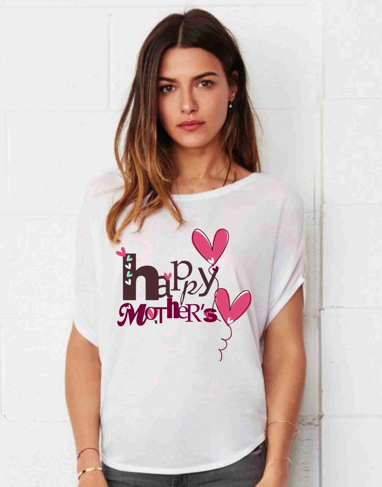 MAGLIETTE PREMAMAN  AMPIA VESTIBILITA' DAL TITOLO: happy 1
