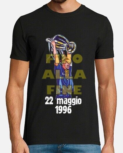 Maglietta bianca o colore nero per i tifosi bianco neri