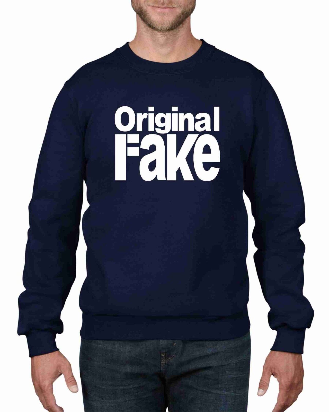 FELPA DA UOMO ORIGINAL FAKE  4Z