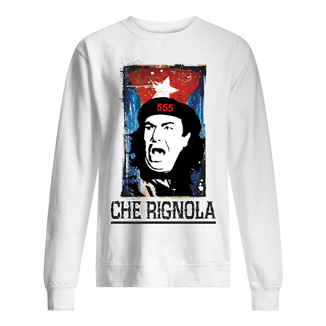 Felpa paricollo unisex con stampa Che Rignola Lino Banfi boss