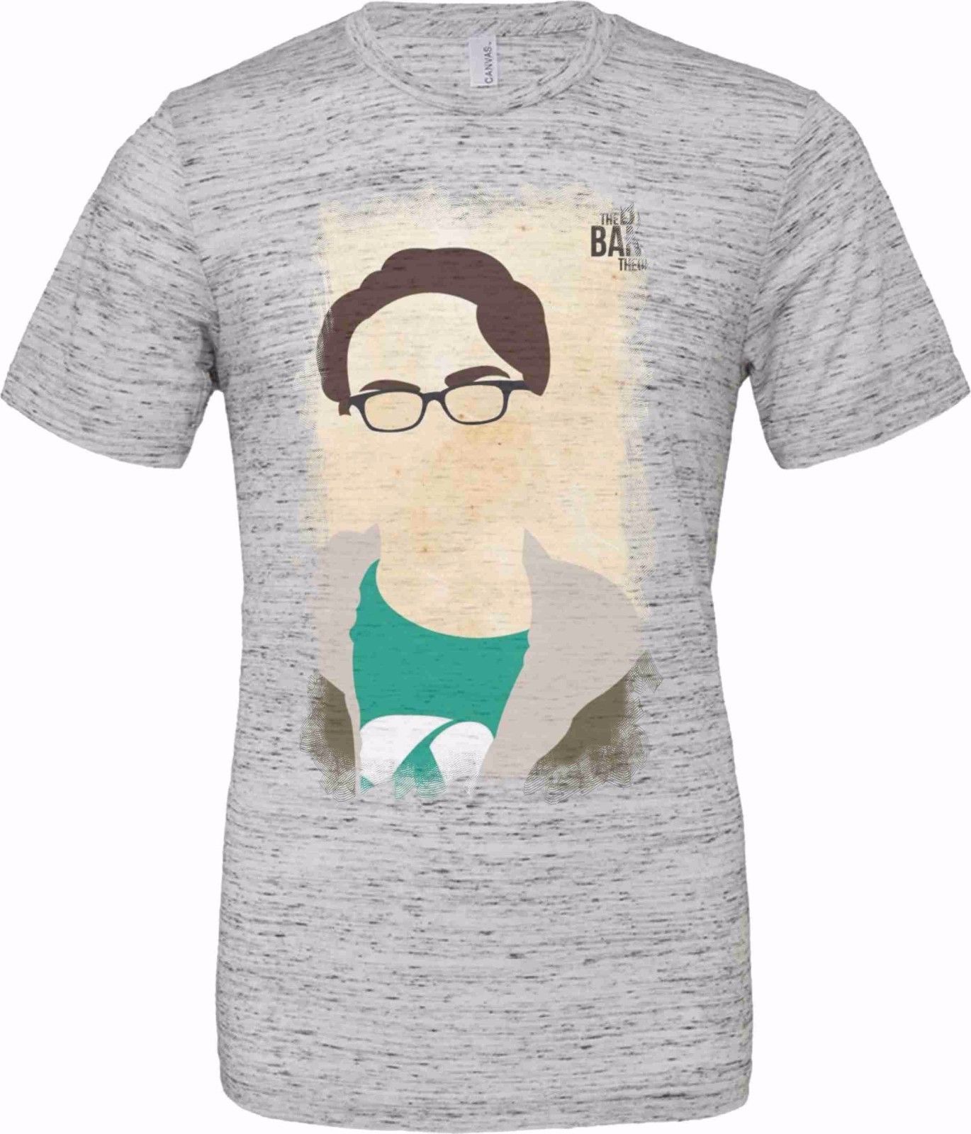 T-shirt unisex Poly-Cotton EFFETTO MARMO con stampa NER titolo: THEORY