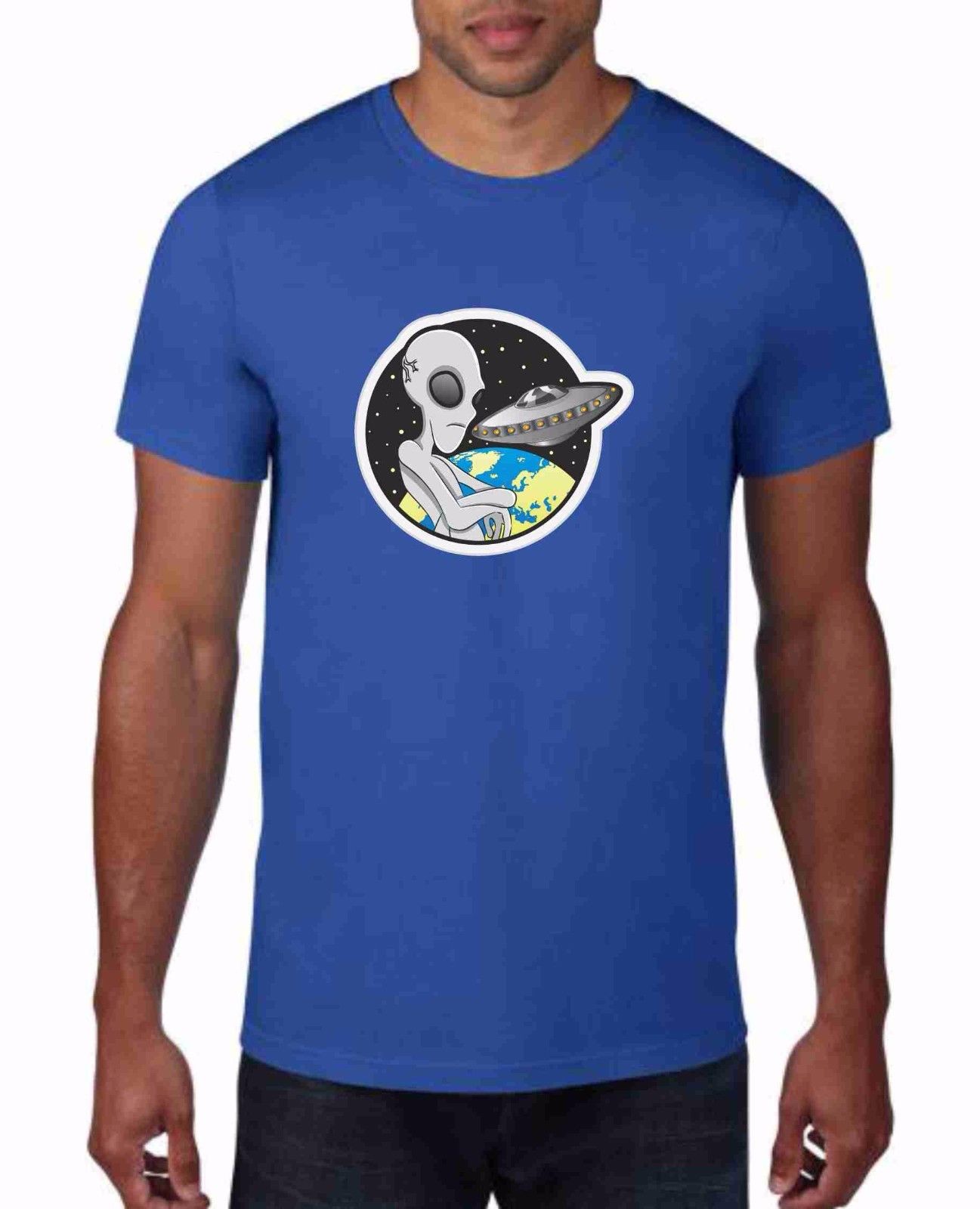 MAGLIETTA IN 100% COTONE UOMO/DONNA NERD ROYAL: UFO