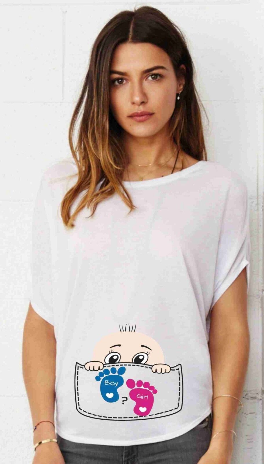 MAGLIETTE PREMAMAN  AMPIA VESTIBILITA' DAL TITOLO:  BIMBA20