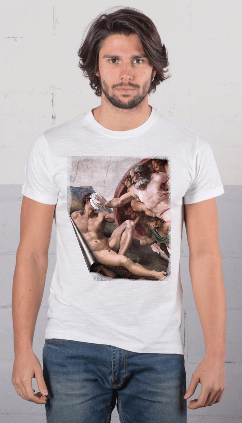 MAGLIETTE FIAMMATE MADE IN ITALY: ARTE