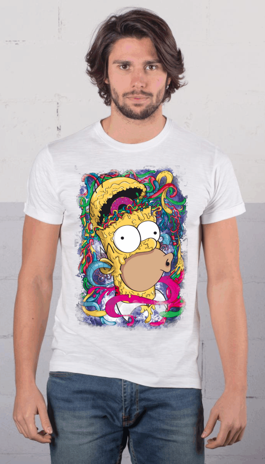 MAGLIETTE FIAMMATE MADE IN ITALY: HOMME