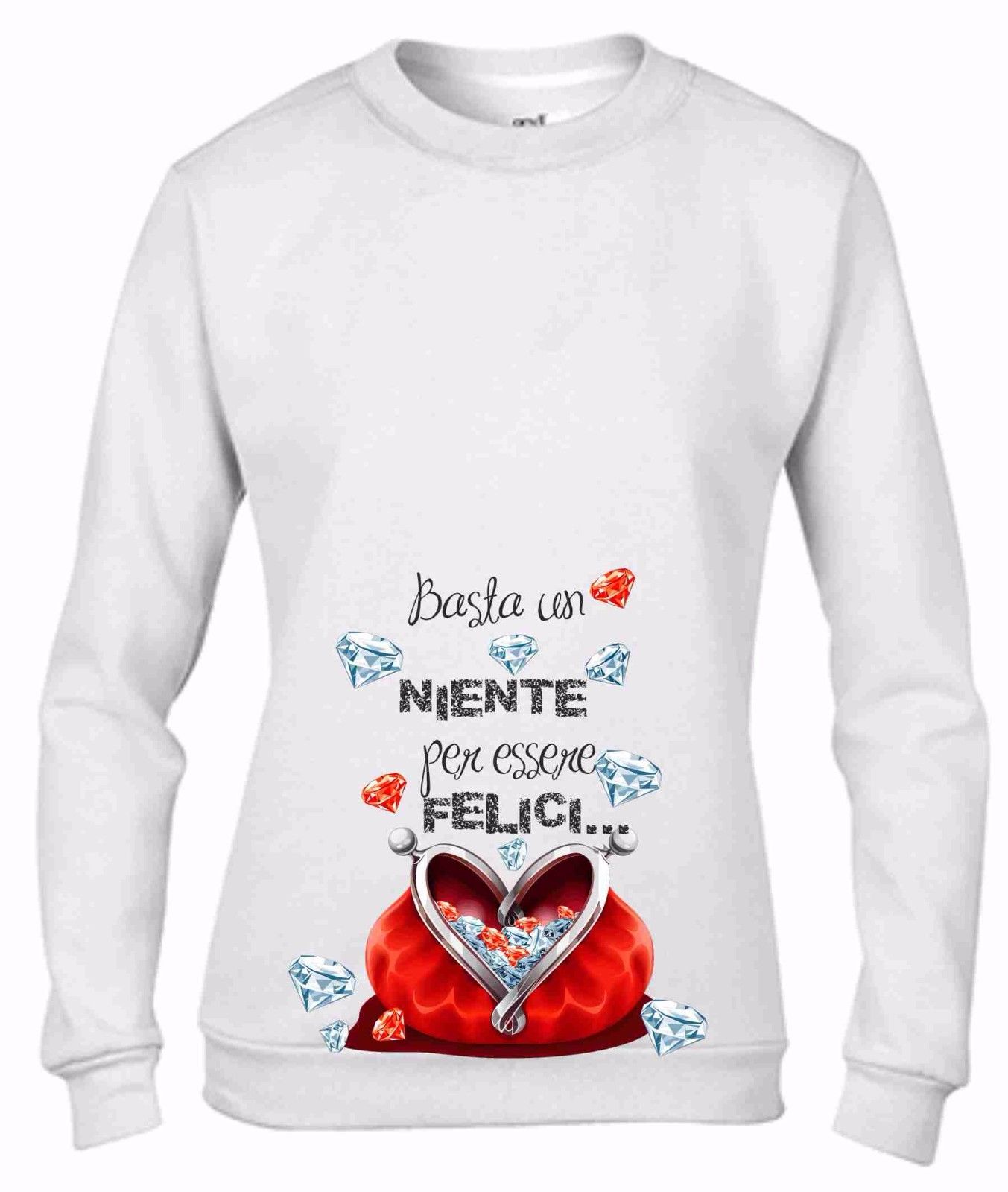 Felpa da girocollo Fashion: FELICI