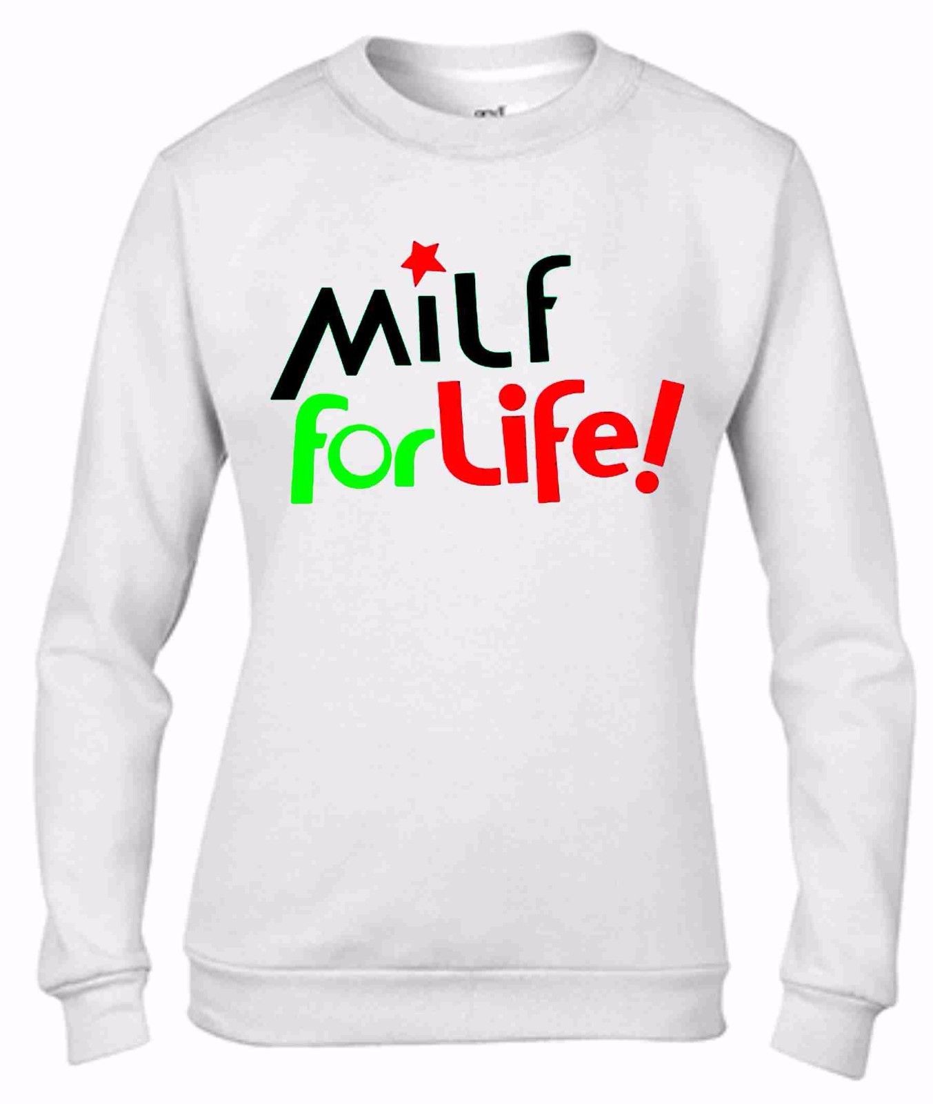 Felpa da girocollo Fashion: MILF