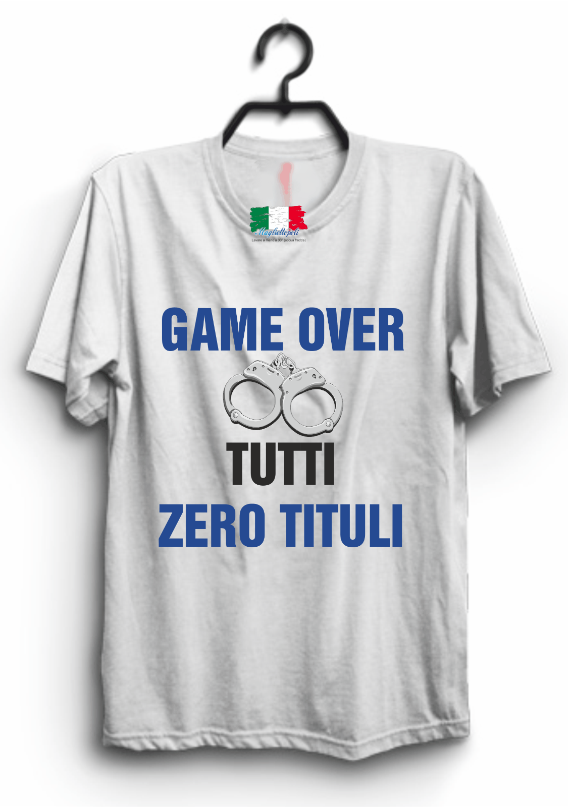 MAGLIETTA UOMO/DONNA MADE IN ITALY PER IL TIFOSO DI CALCIO: ZERO TITULI