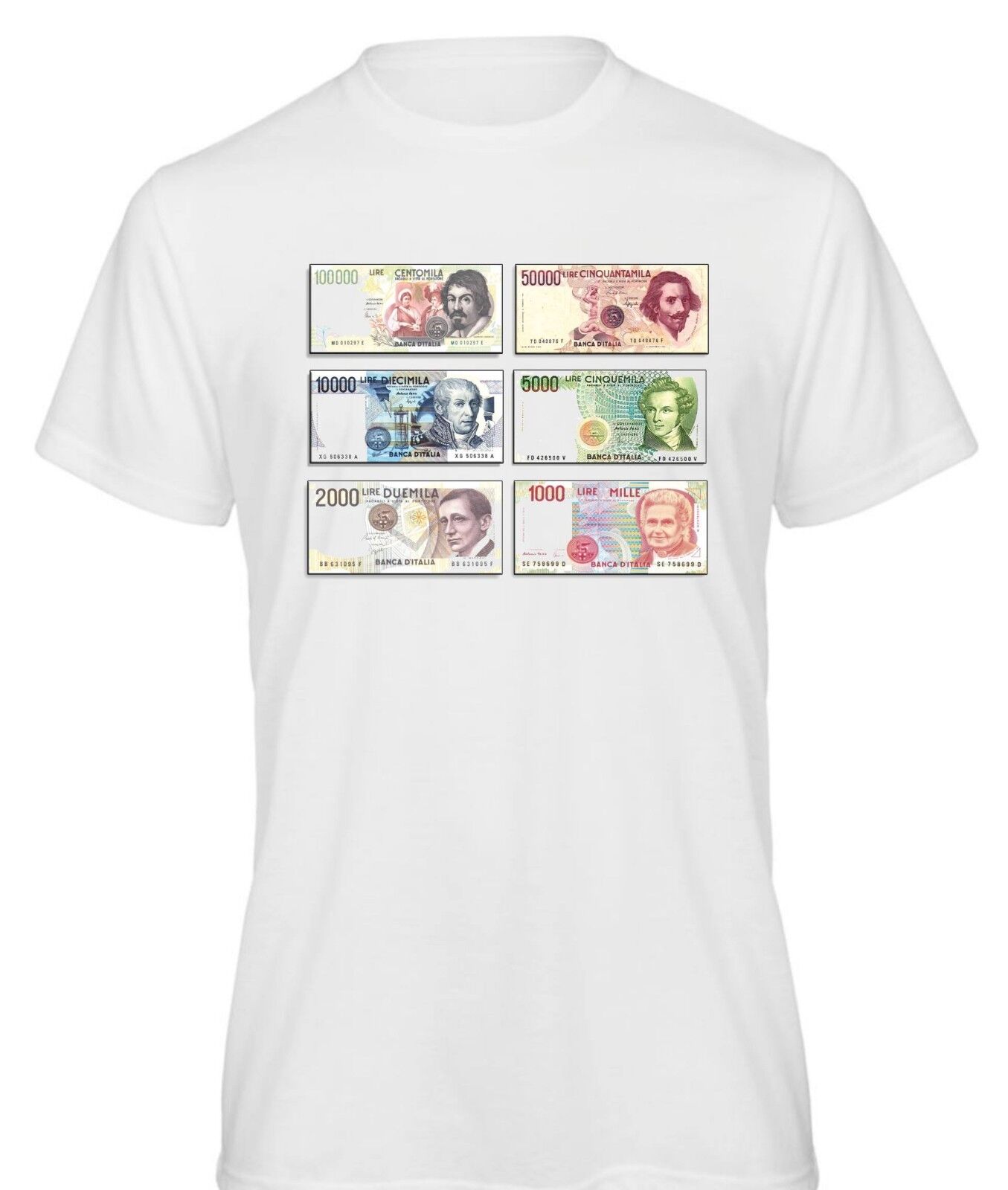 MAGLIETTA UOMO/DONNA MADE IN ITALY LIRE