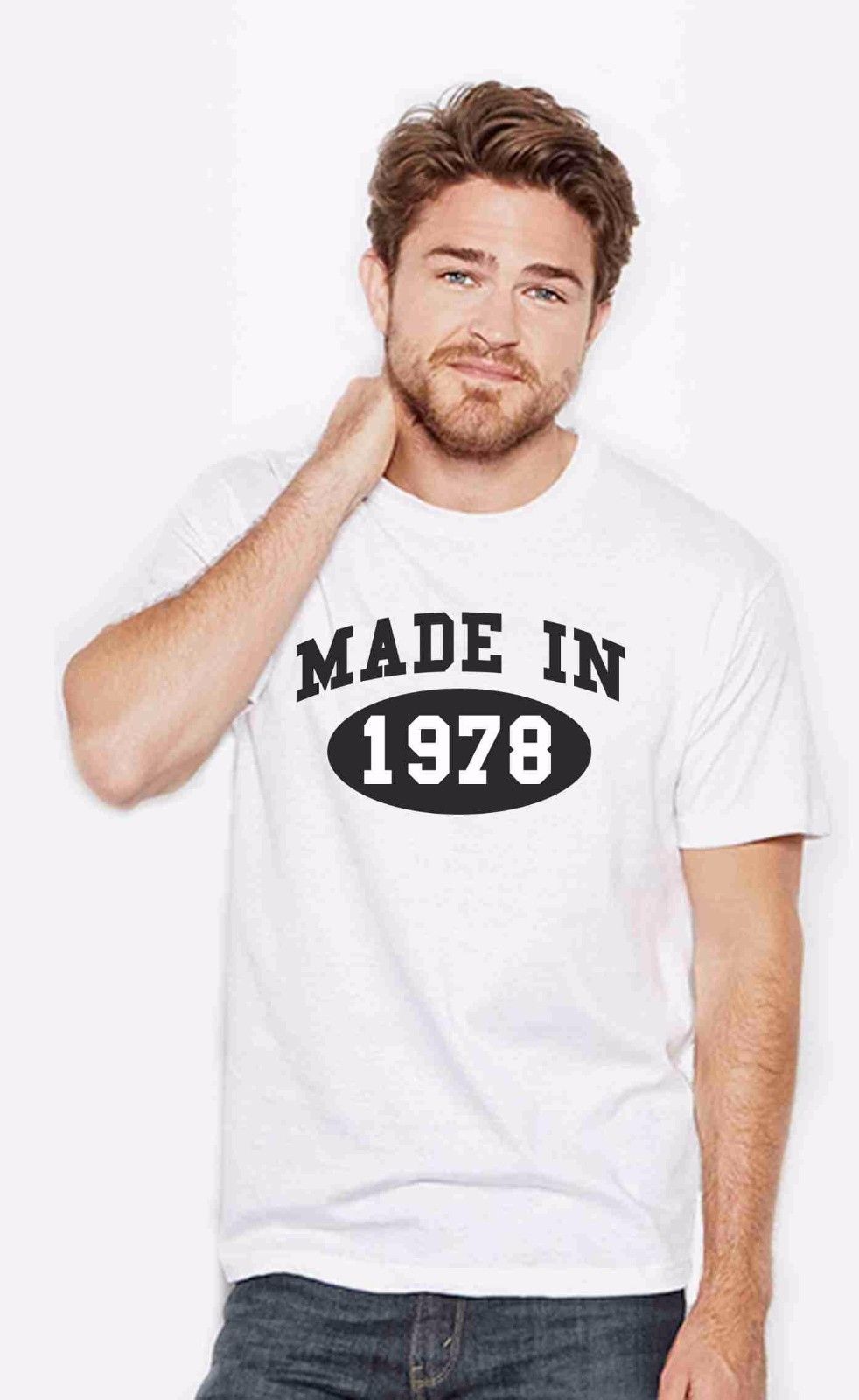 MAGLIETTA UOMO/DONNA PER COMPLEANNI EDIZIONE LIMITATA MADE IN..