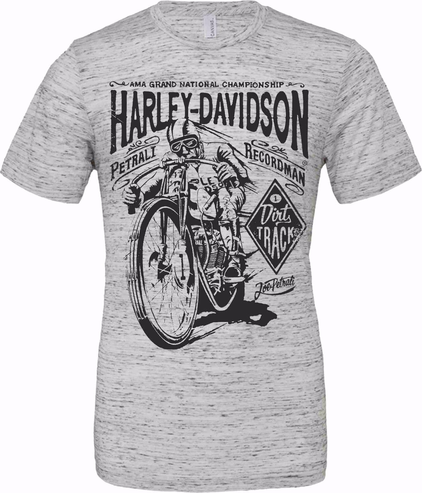 T-shirt unisex Poly-Cotton EFFETTO MARMO con stampa titolo: MOTOR BIS